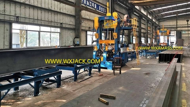 8 3 in 1 Welded H Beam Fabrication Machine 26