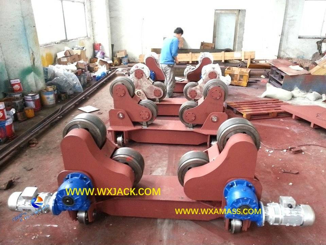 2 Moving Self-Adjusting Welding Rotator Turning Roller Bed 1 20130628_091337