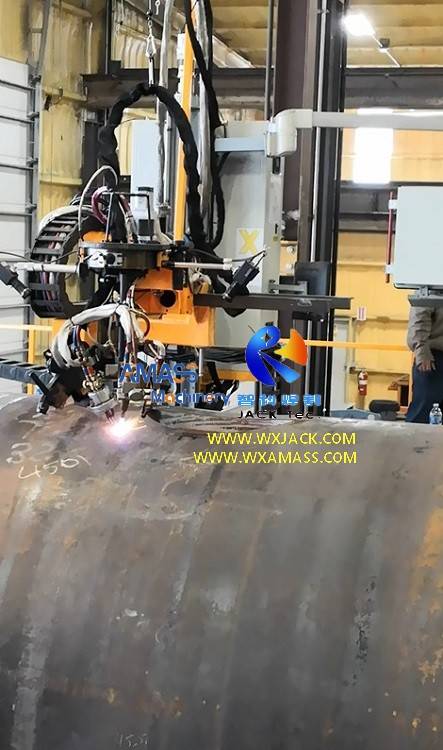 Standard Oxy-fuel Plasma CNC Pipe Intersection Cutting Machine