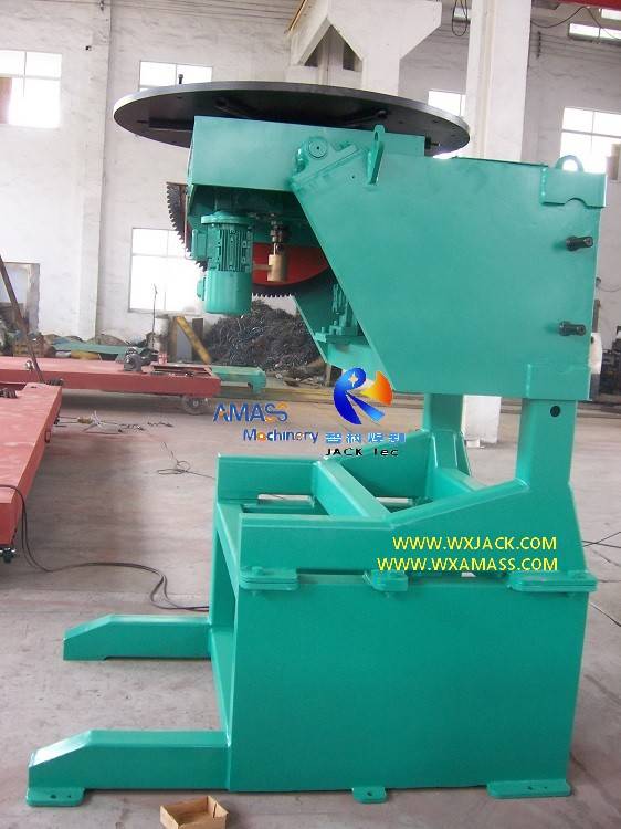 Single Table Top Manual Vertical Elevating Welding Positioner