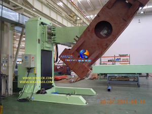 3Ton L Type Hydraulic Elevating And Electric Revolving Welding Positioner with Chuck