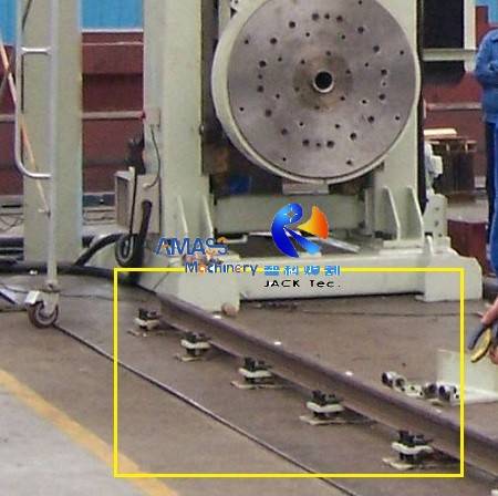 Fig3 Head and Tail Elevating and Revolving Welding Positioner