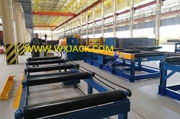 Fig11 Steel BOX I H Beam Horizontal Press Straightening Machine 9