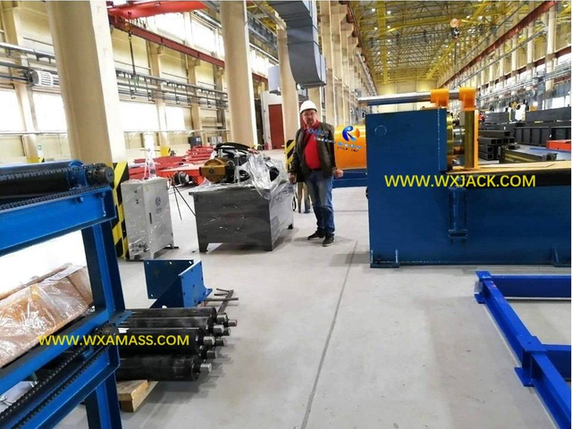 2 Steel BOX H Beam Horizontal Press Straightening Machine 22