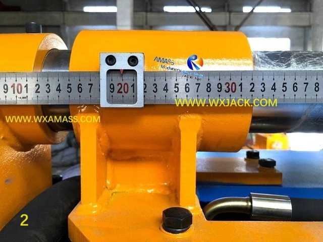 2 Steel BOX H Beam Horizontal Press Straightening Machine 10