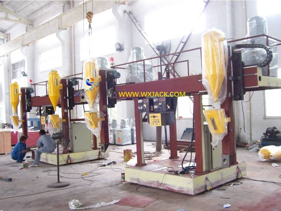 HB1500 High Speed Semi-Automatic Welding H Beam Production Line