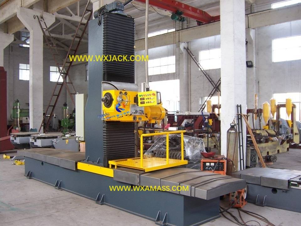 Steel Column Member Use DX1520 End Face Milling Machine