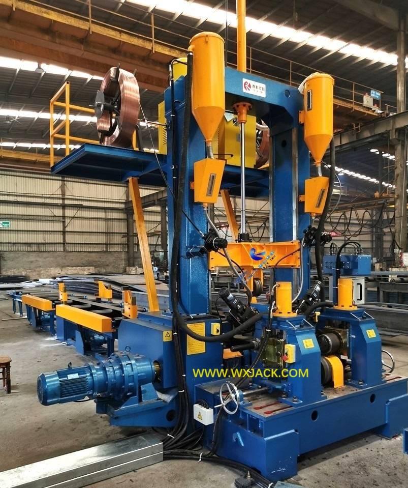 ZHJ8020 Fit Up Full H Beam Fabrication Machine for Large Size
