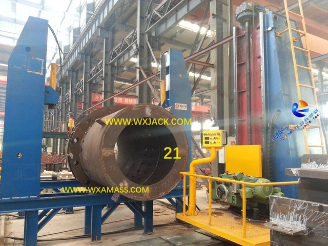 21 Steel Structure Pipe BOX I Beam End Face Milling Machine 4