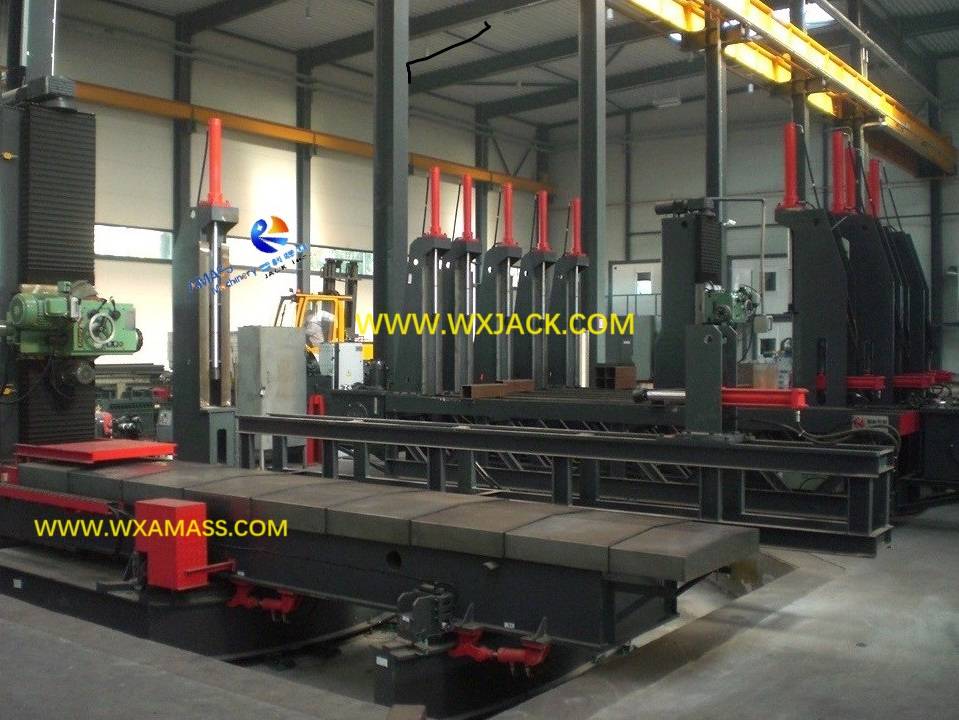 Welding Structure Milling And Facing Center DX1540 for Steel Structure Beam