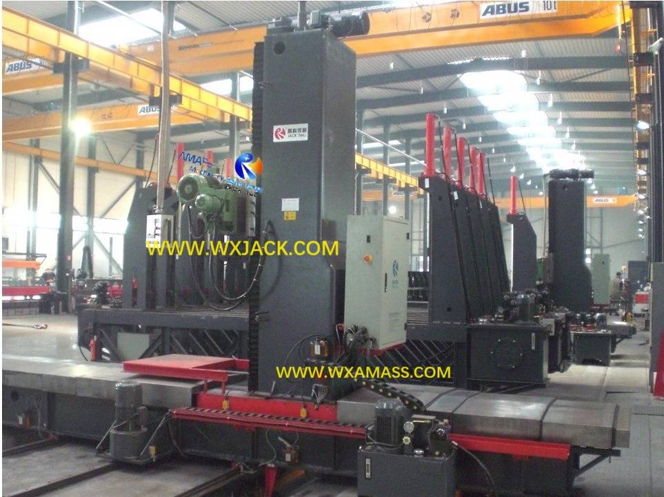 Welding Structure Milling And Facing Center DX1540 for Steel Structure Beam