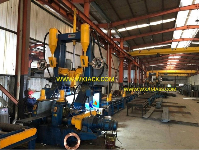 7 3 in 1 Welded H Beam Fabrication Machine 22