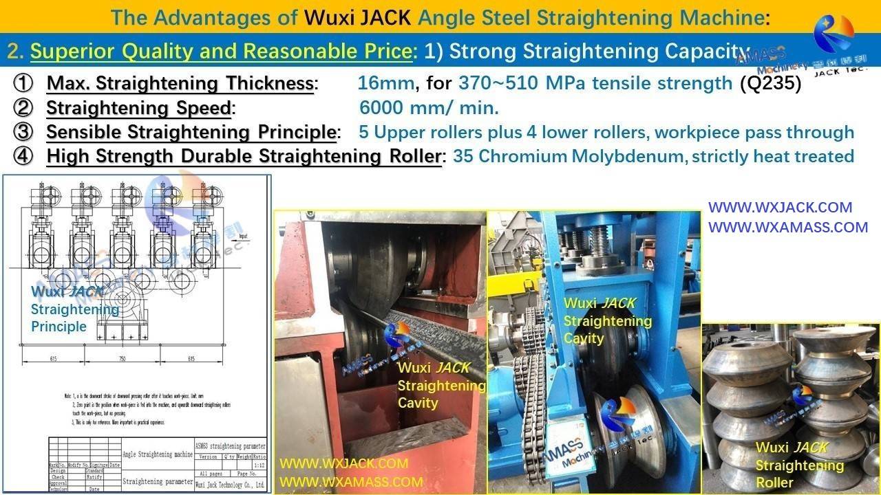 幻灯片2- Angle Iron Straightening Machine