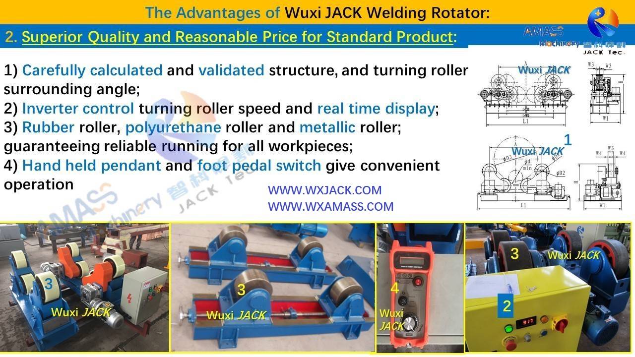 幻灯片2- Welding Rotator Roller Bed