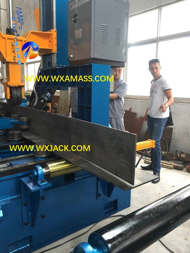 Cost Effective ZHJ8015 Fit Up Full I Beam Fabrication Machine