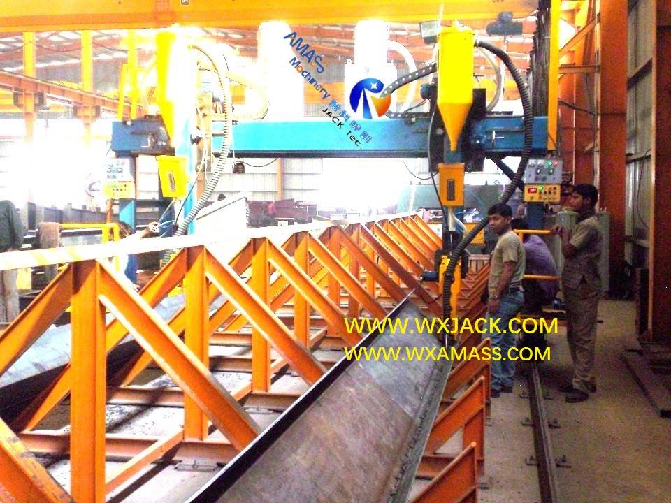 LHA4C Side Control Gantry Type H Beam Submerged Arc Welding Machine