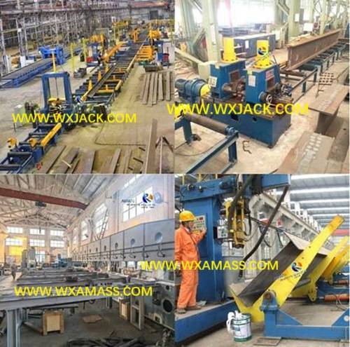 In 2025 Wuxi JACK Business Propsperity on Steel Structure H Beam Welding Production Equipment