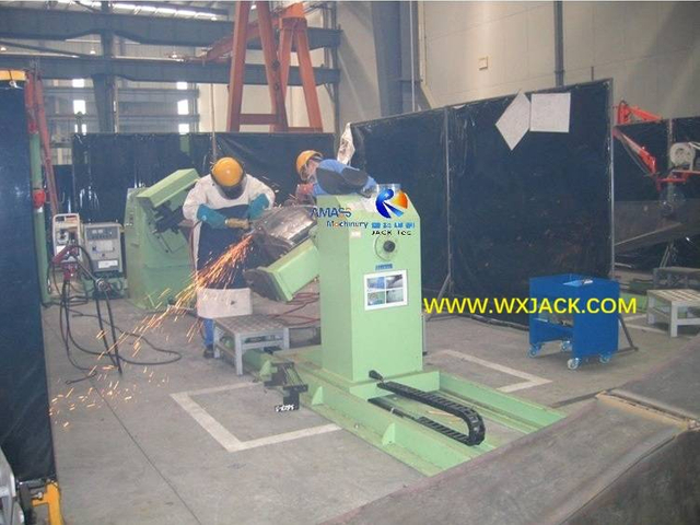 7 Head and Tail Double Columns Welding Positioner 7 035