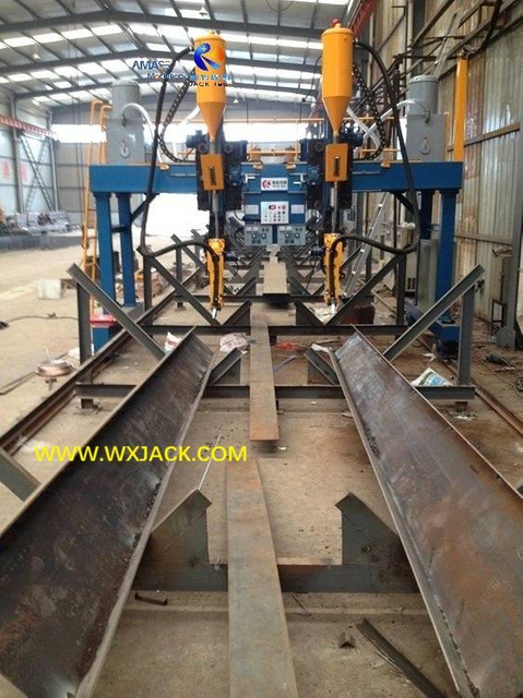 2 H Beam SAW Welding Machine 5