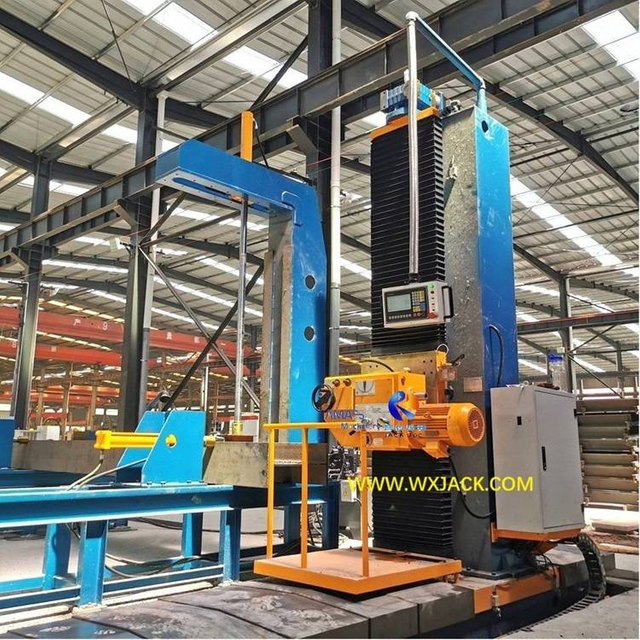 20 CNC Steel Structure BOX H Beam End Face Milling Machine 161