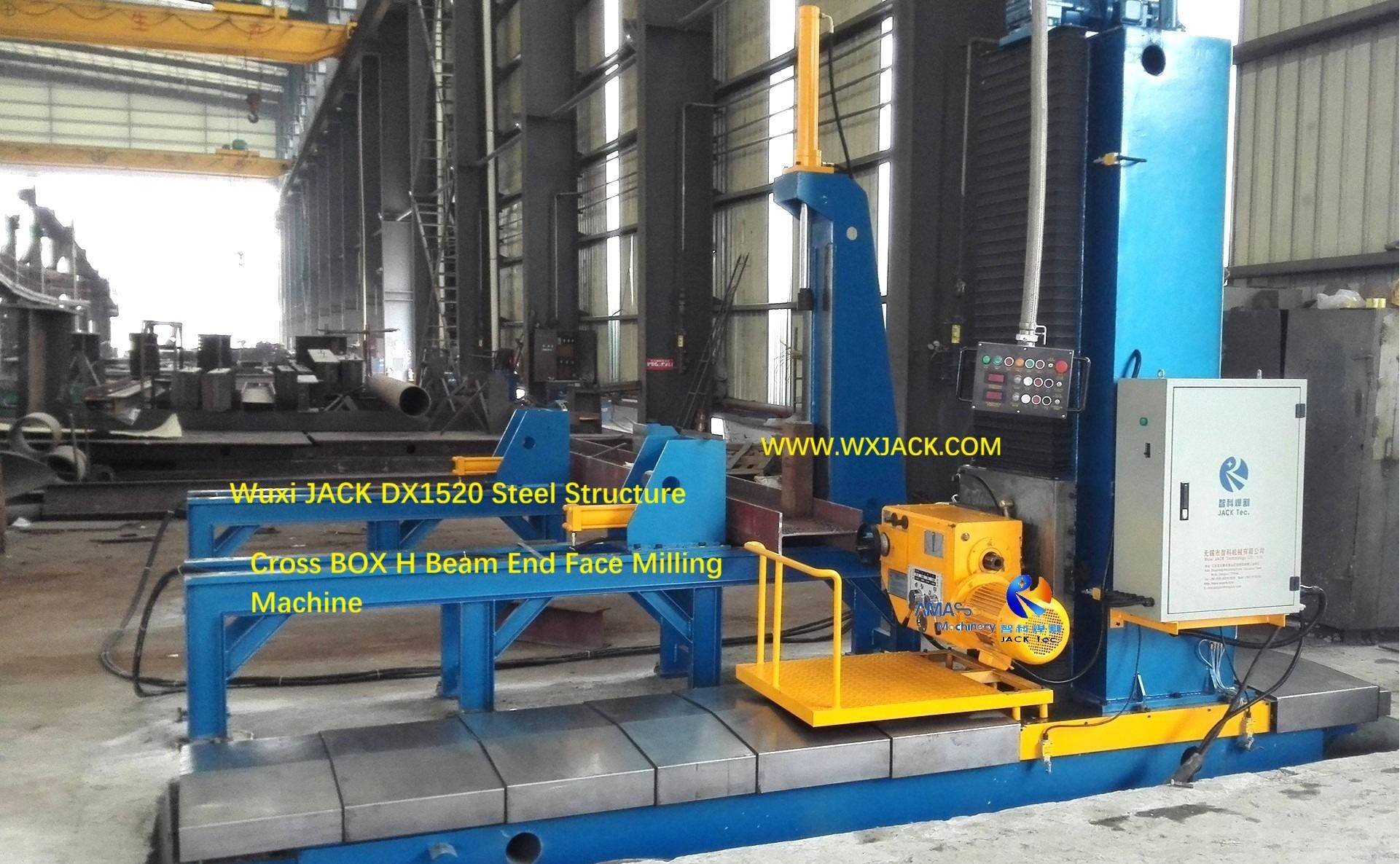 1 Steel Structure BOX I H Beam End Face Milling Machine 1