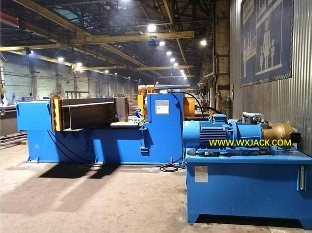 4 Hydraulic Drive I H Beam Horizontal Press Straightening Machine 7