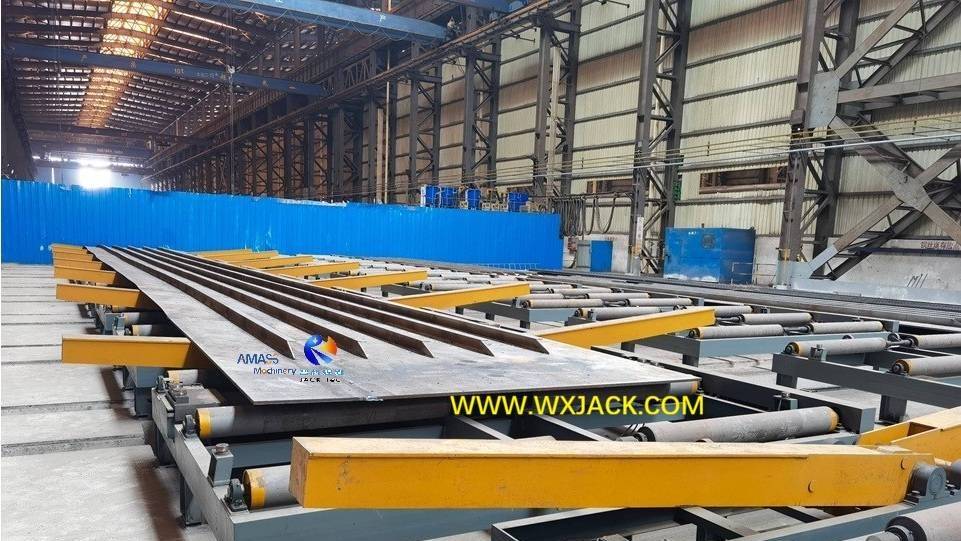 8 Angle Steel Ribbed Plate Unit Straightening Machine 45