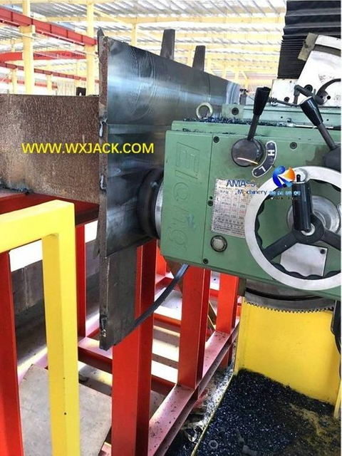 3 Steel Structure BOX H Beam End Face Milling Machine 73
