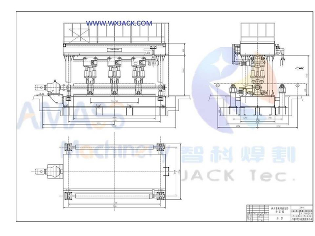 1A Angle Steel Stiffened Plate Unit Straightening Machine 22