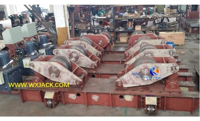 3 Bolt Adjust Welding Rotator Roller Bed Turning Roll 7