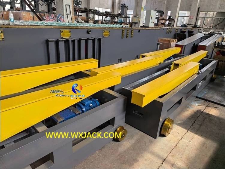 5 Motor Drive Moving Hydraulic Drive BOX H Beam 180° Overturning Machine 21
