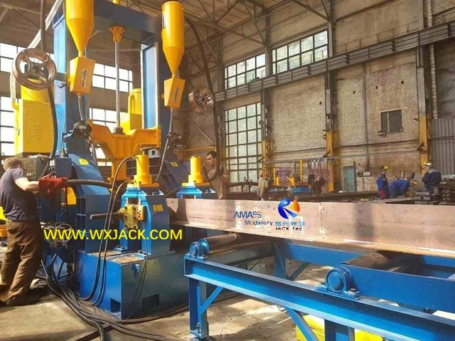 9 3 in 1 H Beam Assembly Welding Straightening Machine 24