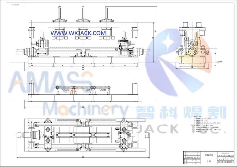 6 Large Steel Plate Edge Rounding Machine 27