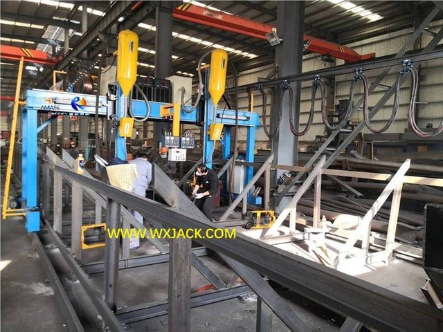 4 BOX H Beam Gantry SAW Welding Machine 38