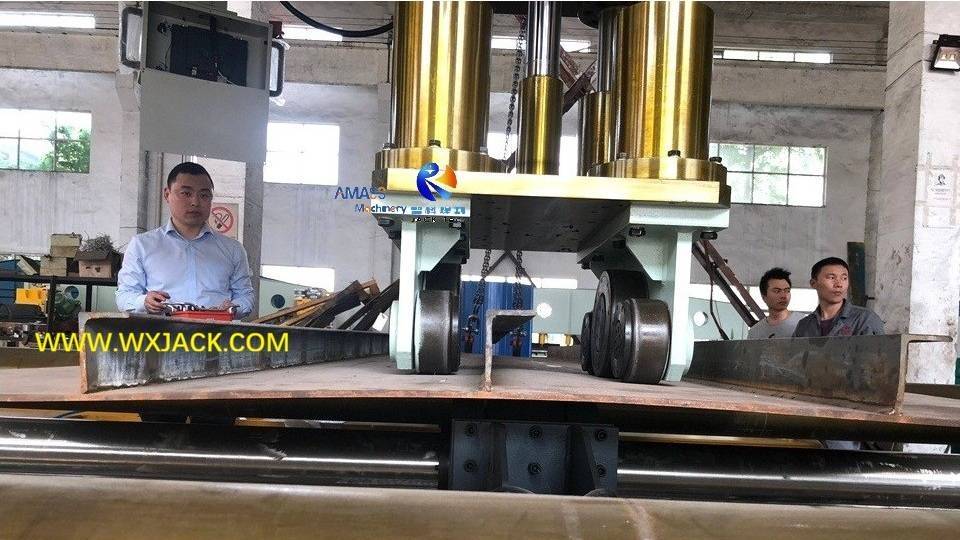 7 Angle Steel Reinforced Plate Unit Straightening Machine 28