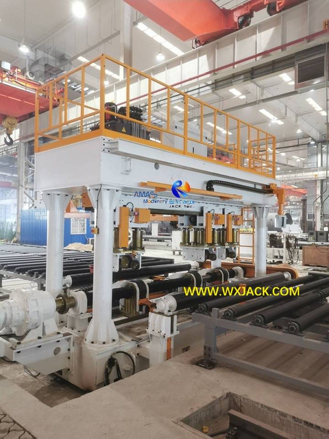 6 Angle Steel Stiffened Plate Unit Straightening Machine 16