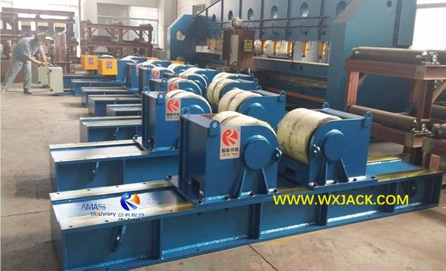 4 Bolt Adjust Welding Rotator Roller Bed Turning Roll 6