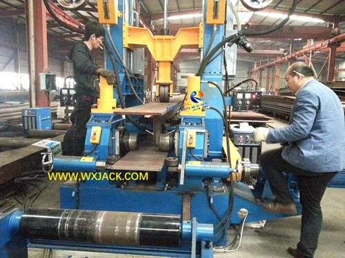 Fig9 3 in 1 H Beam Assembly Welding Straightening Machine 179