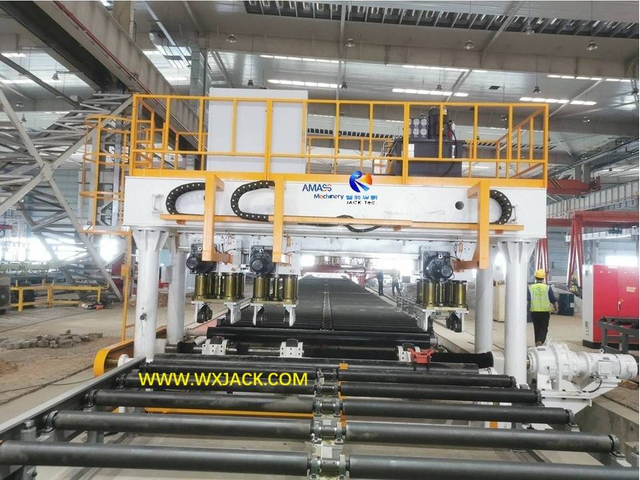 2 Angle Steel Stiffened Plate Unit Straightening Machine 23