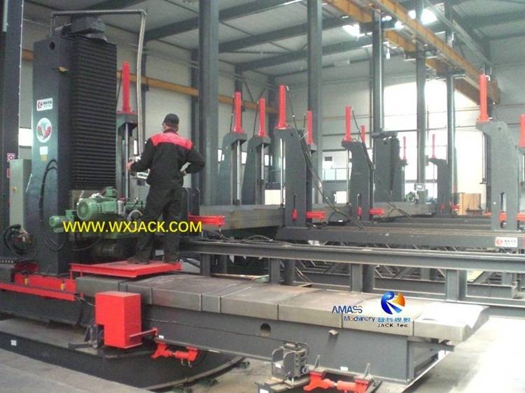 1 Steel Structure BOX H Beam CNC End Face Milling Machine 134
