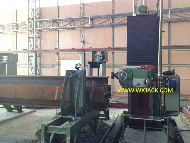 1 Steel Structure Cross H BOX Beam End Face Milling Machine 141 IMG_1812
