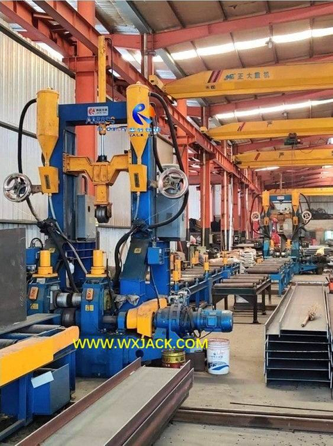 4 3 in 1 H Beam SAW Welding Machine 82