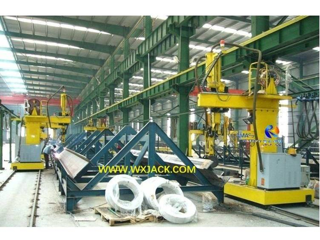 3 H Beam SAW Welding Machine 21