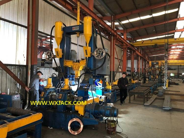 10 3 in 1 H Beam Assembly Welding Straightening Machine 15