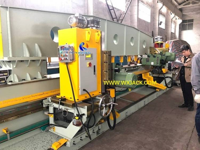 10 Double Heads Steel Plate Edge Milling Machine 77
