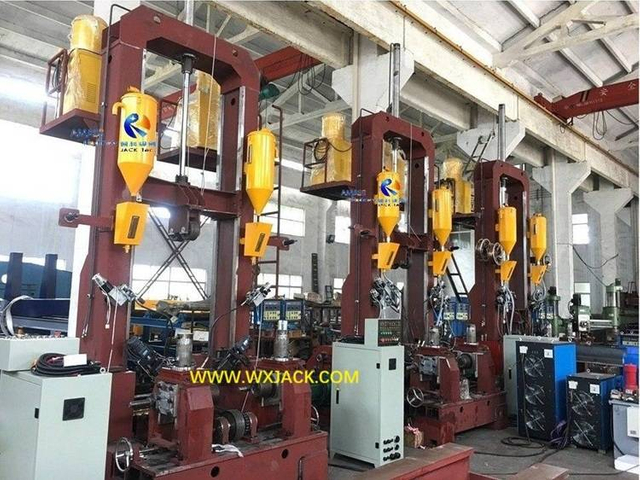 2 3 in 1 H Beam Assembly Welding Straightening Machine 53 IMG_6970