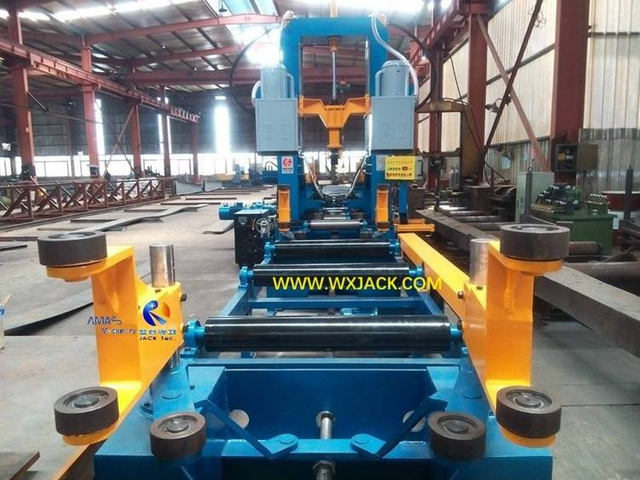 5 3 in 1 H Beam Assembly Welding Straightening Machine 28