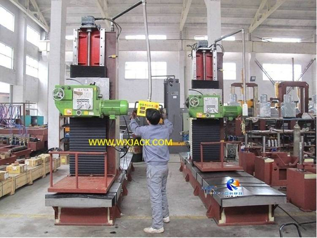 3 Steel Structure H BOX Beam End Facing Machine 25