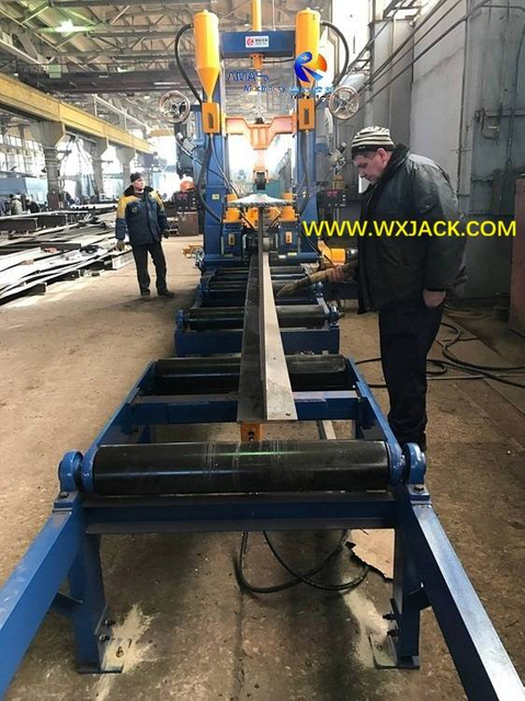 10 3 in 1 H Beam Assembly Welding Straightening Machine 11