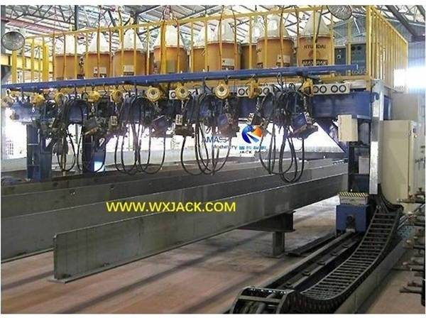 4 Multi-Head T Beam CO2 Welding Machine 5